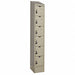 D4833 Box Lockr Lvred 1 Wide 6 Tier Tan