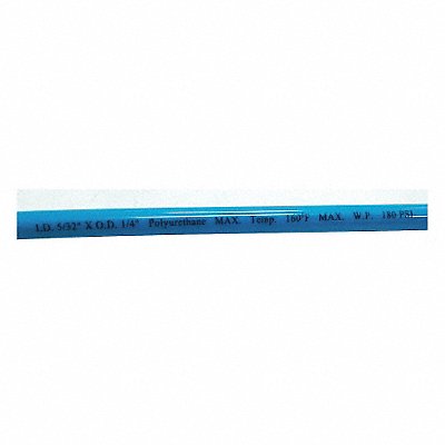 Tubing 1/4 In OD 50 Ft L Light Blue