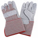 VF Leather Gloves L Gry/R 2MDC9 PR