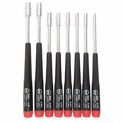 Solid Shank Precision Nut Driver Set