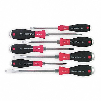 Demo Screwdriver Set Slot/Phillips 7 pcs