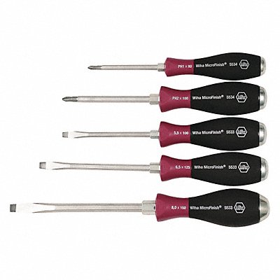 Demo Screwdriver Set Slot/Phillips 5 pcs