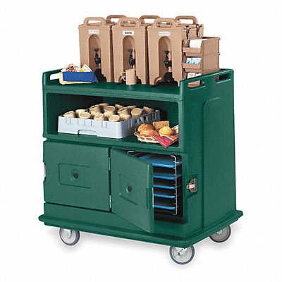 Beverage Service Cart 44 H Polyethylene