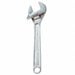 Adj. Wrench CV Steel Chrome 8 