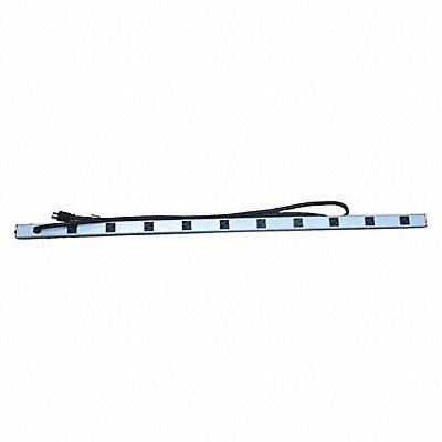 Outlet Strip 10 Outlet 20A 48 L Gry