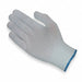 Glove Liner White 8-2/3 in L PK12