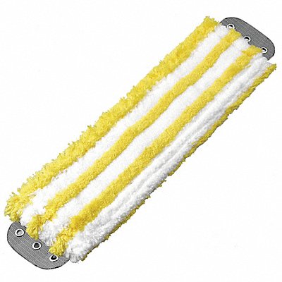 Damp Mop Pad Yellow Microfiber