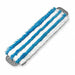 Flat Mop Pad Blue/White Microfiber