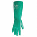 D0505 Chemical Resistant Gloves Green Sz 7 PR