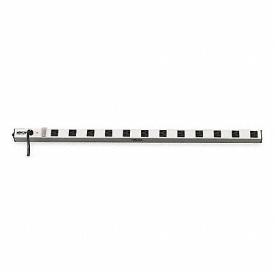 Outlet Strip 12 Outlet 15A 36 L Gry