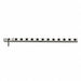 Outlet Strip 12 Outlet 15A 36 L Gry