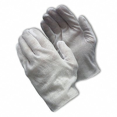 Glove Liners White Cotton Jumbo PK12