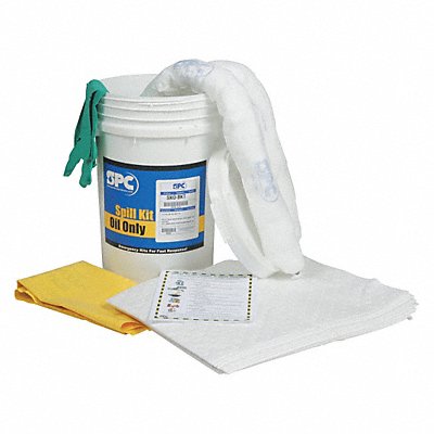 Spill Kit Oil-Based Liquids White