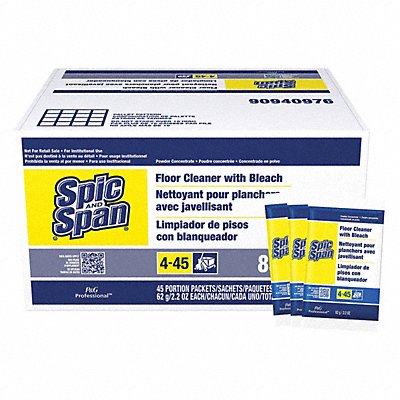 Bleach Floor Cleaner 2.2 oz Packet PK45
