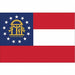 D3761 Georgia State Flag 3x5 Ft