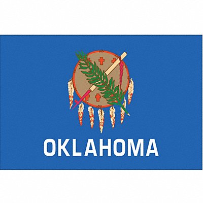 D3761 Oklahoma State Flag 3x5 Ft