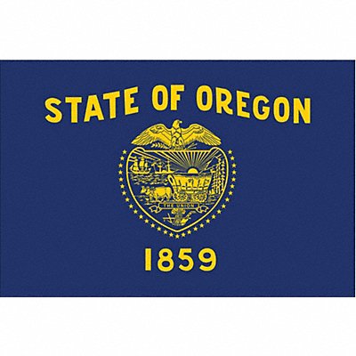 D3761 Oregon State Flag 3x5 Ft