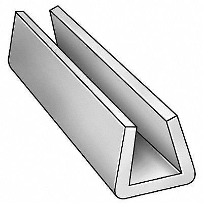 SnapOnConveyorGuideRail 9/32x11/32 10ft