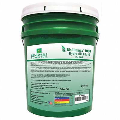 Hydraulic Oil Bio Ultimax 1000 5 Gal 68