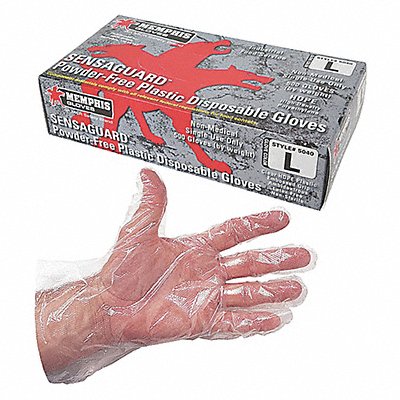 D1863 Disposable Gloves Polyethylene XL PK500