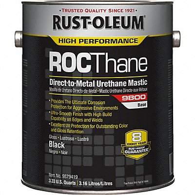 Urethane Mastic Coating Black 1 gal