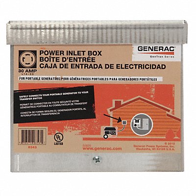 Power Inlet Box 30 Amp AC