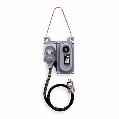 Haz Loc GFCI 3ft 20A Gry 125V