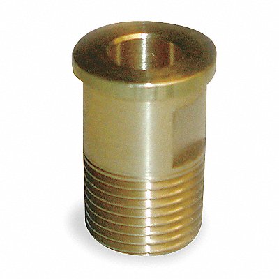 Unplated Tail Piece Brass 1/2in
