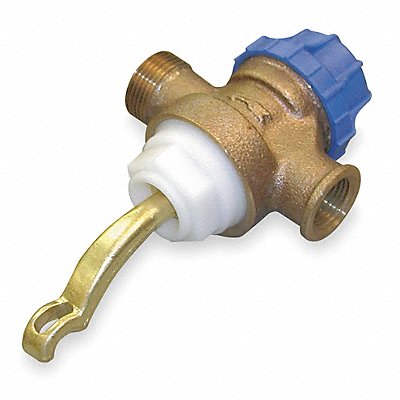 Foot Valve Brass Plastic 3-1/2in