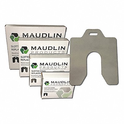 Slotted Shim Untabbed 0.02 Thk PK20