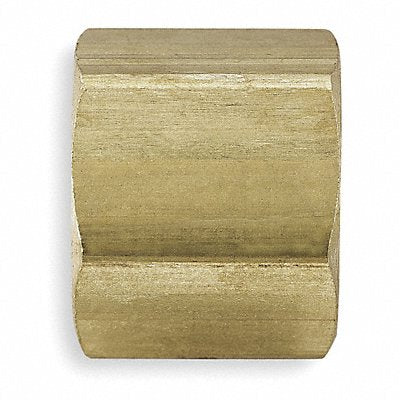 Nut Brass Comp 1/4In PK10