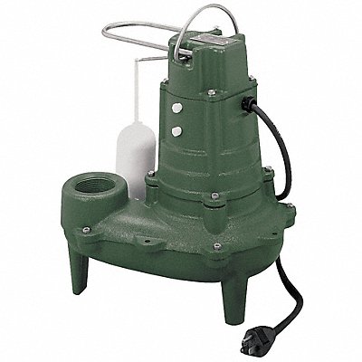 1/2 HP Sewage Ejector Pump 115VAC