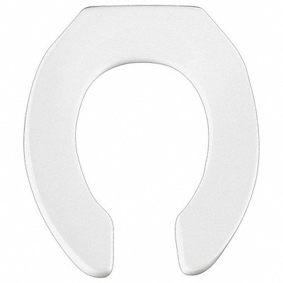 Toilet Seat Round Bowl Open Front White