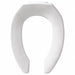 Toilet Seat Elongated Bowl Open Front