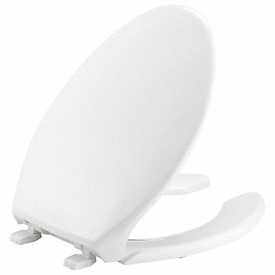 Toilet Seat Elongated Bowl Open Front