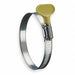 Worm Gear Hose Clamp 1/2 W 2 1/2 ID PK2