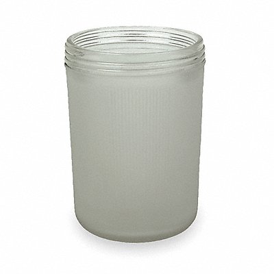 GlassGlobe 6 3/8 L 5 1/4 W 6 3/8 H Clear