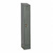 D4811 Wardrobe Locker Lvrd 1 Wide 1 Tier Gray