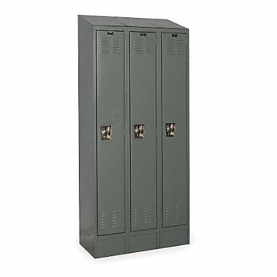 D4816 Lckr 1x3Lckr Drk Gry 84 x36 x18 Assm