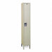 K4075 Wrdrb Lockr Solid 1 Wide 1 Tier Tan