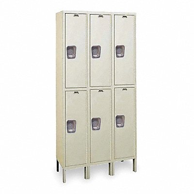 K4121 Wrdrb Lckr 2x3Lckr Tan 78 x36 x15 Assm