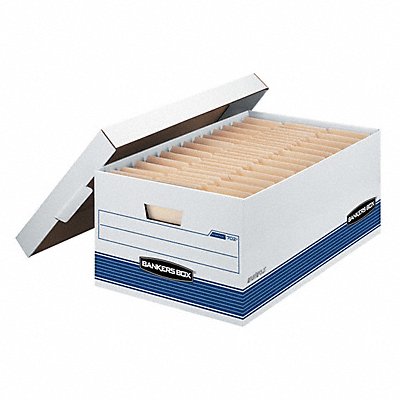 Banker Box Lgl 700Lb Wht/Blue PK12