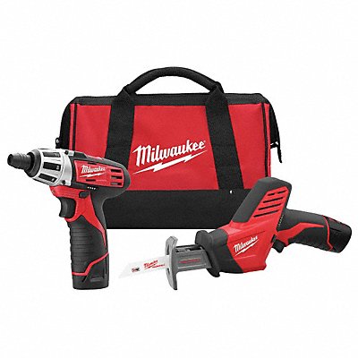 Cordless Combination Kit 2 Tools 12V DC