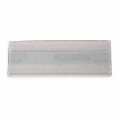 Label Holder Clear Plastic Slide-In