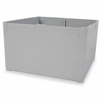 Bin Cup 6 x 3.75 x 3 Gray