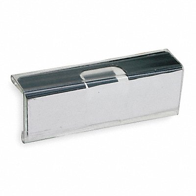 Label Holder Clear Plastic Slide-In