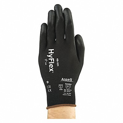 D1465 Coated Gloves Palm and Fingers M