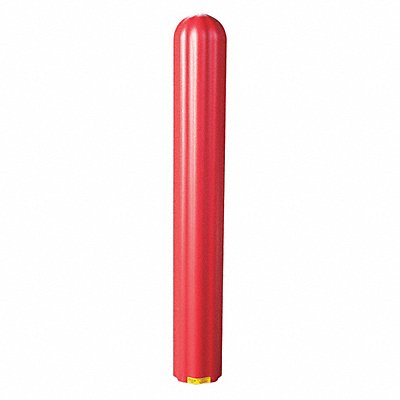 F0486 Bollard Cover 4 In Dia 56 In H Red