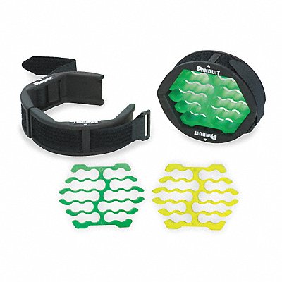 Cable Organizer Black/Green/Yellow