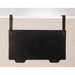 Wall File Back Plate/Hangers Black